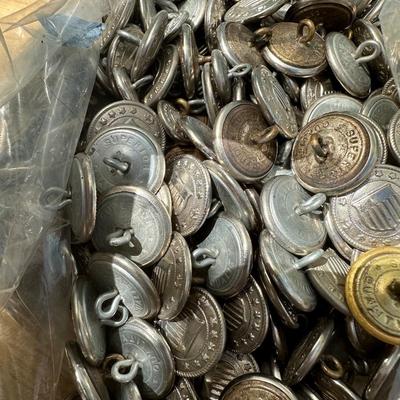 Variety of Military Buttons
