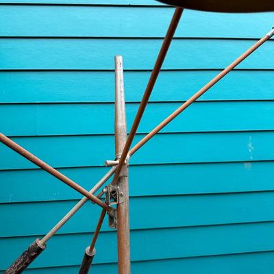 Mid-Century Orbiter Chrome Floor Lamp (See Description)