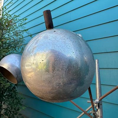 Mid-Century Orbiter Chrome Floor Lamp (See Description)