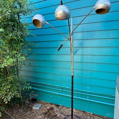 Mid-Century Orbiter Chrome Floor Lamp (See Description)