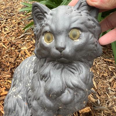 Collection of Cement Cat Statues & More (FY-RG)