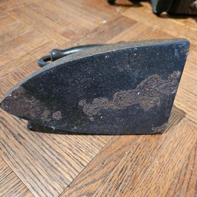 Seven Antique Sadirons (LR-DW)
