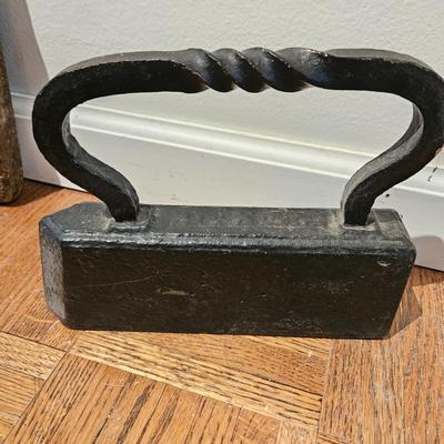 Cole Brookdale Iron Co Trivet and Iron, Soapstone Footwarmer and More (LR-DW)