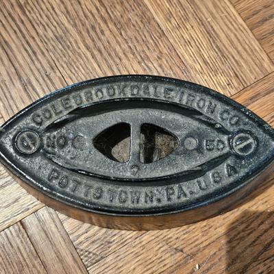 Cole Brookdale Iron Co Trivet and Iron, Soapstone Footwarmer and More (LR-DW)