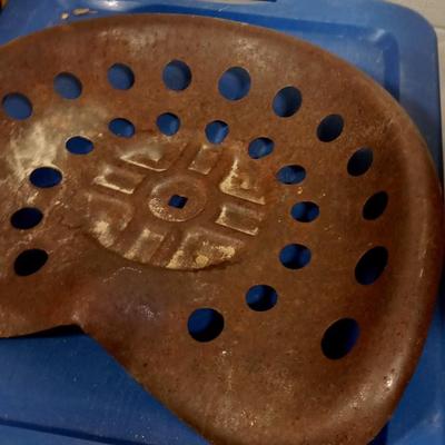 LOT 180 OLD METAL TRACTOR SEAT