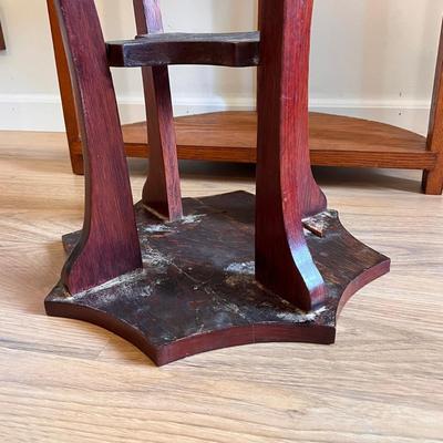 Demilune Console Table and Octagonal Accent Table (D-DZ)