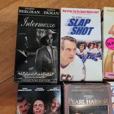 Lot of 12 VHS movies