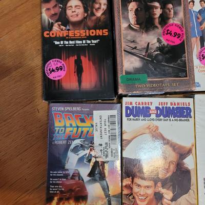 Lot of 12 VHS movies