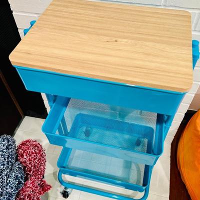 Modern Teal Cart Lot