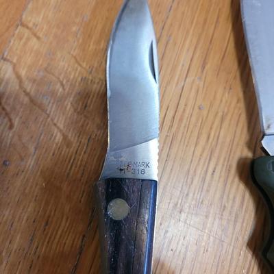 Lot of 5 folding knives