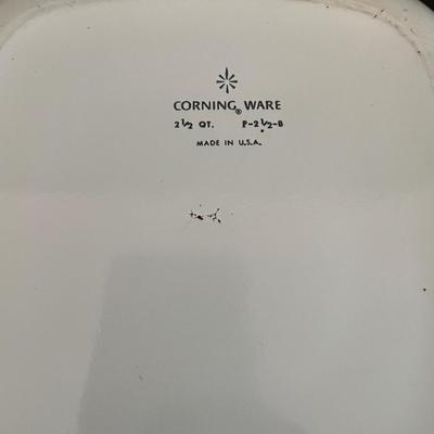Spice of Life, Blue Cornflower and more Corning Ware Casserole Dishes (DR-MK)