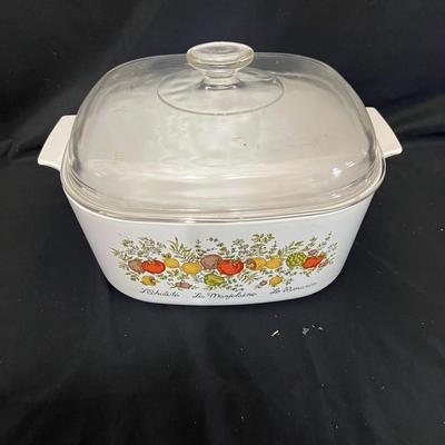 Spice of Life, Blue Cornflower and more Corning Ware Casserole Dishes (DR-MK)
