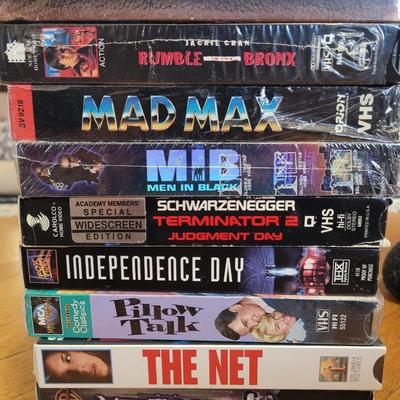 Lot of 10 VHS movies