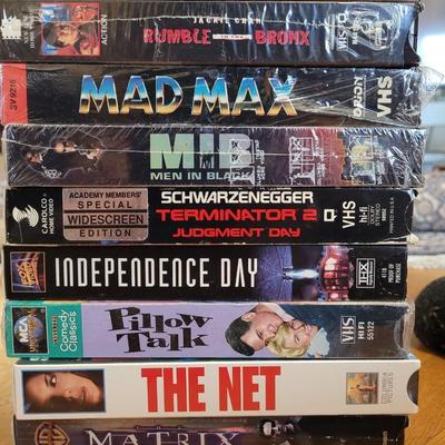 Lot of 10 VHS movies