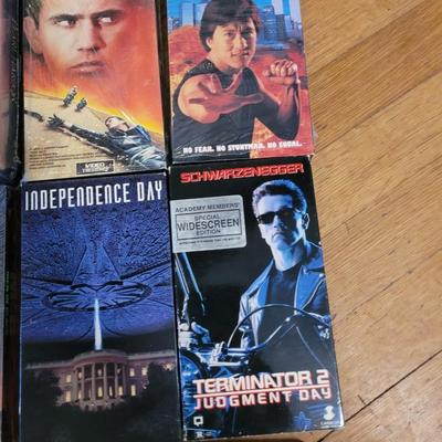 Lot of 10 VHS movies