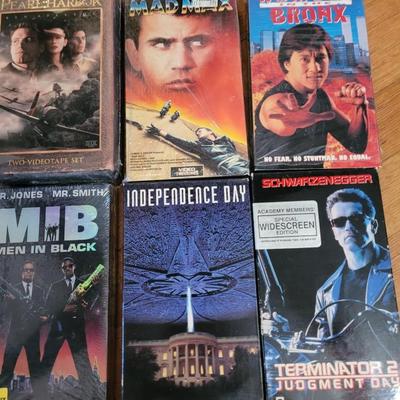 Lot of 10 VHS movies