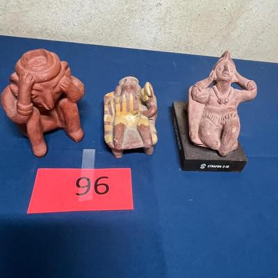 Central American sculptures