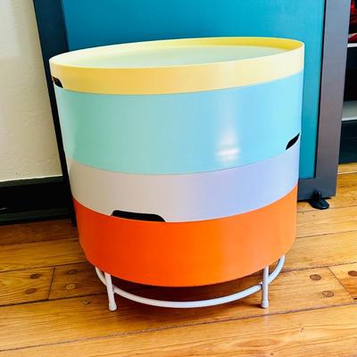 Modern Stacking Container Table