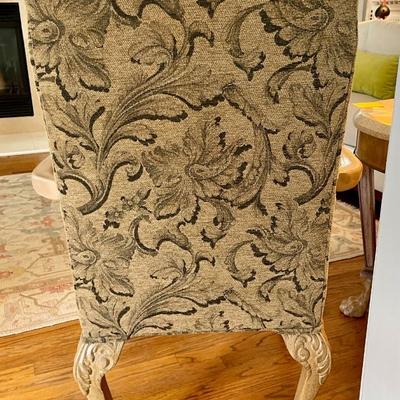 Five Fabric Dining Chairs