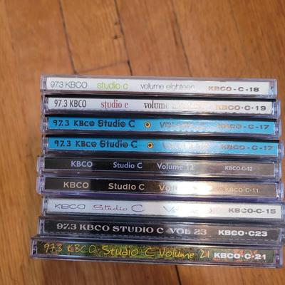 Lot of 9 early kbco cds