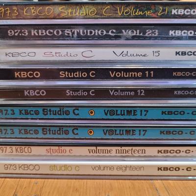 Lot of 9 early kbco cds