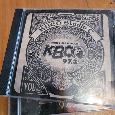 Lot of 9 early kbco cds