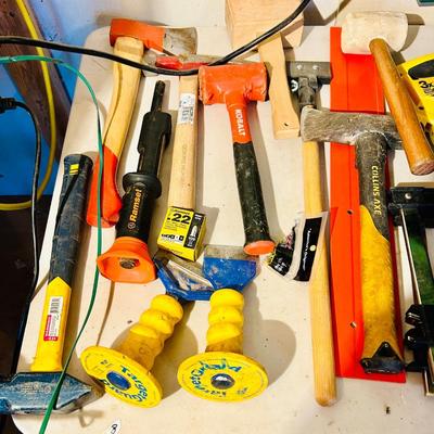 Tool Lot - Hammer Axe