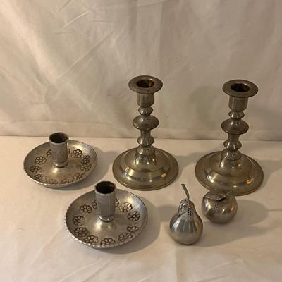 Stieff Pewter Serveware, Candlesticks & More (D-DZ)