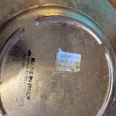 2 Italian serving trays
