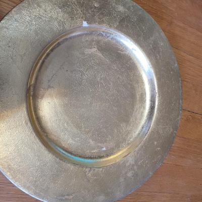 2 Italian serving trays