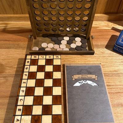 Wooden Game Lot