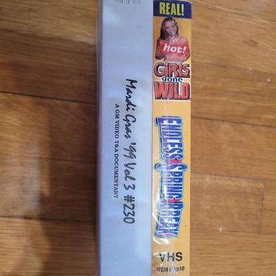 Two adult type VHS movies