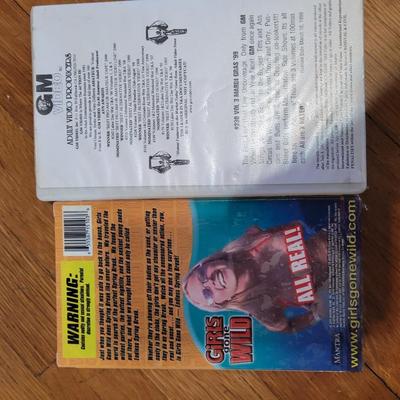 Two adult type VHS movies