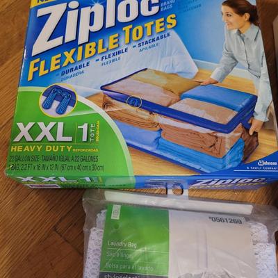 Lot of three household containers
