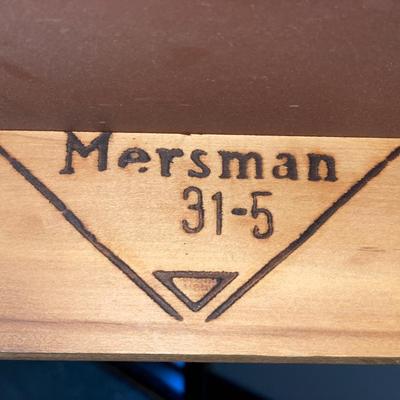 Mersman guitar pick 2 tier end table