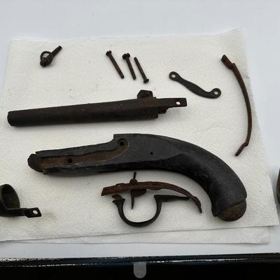Antique Pistol Parts