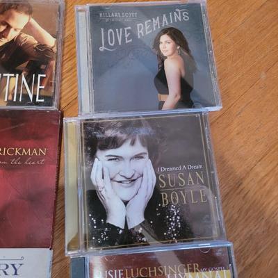 Lot of hymnal cds, happy and love