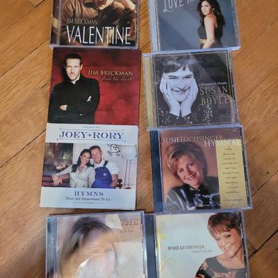 Lot of hymnal cds, happy and love