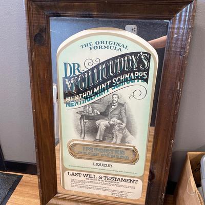 Dr. McGillicuddyâ€™s mirror decor