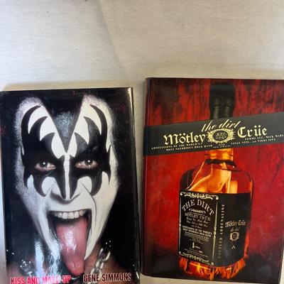 8 Rock/Metal biographies books