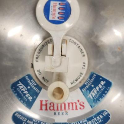 Hamm's Keg and can