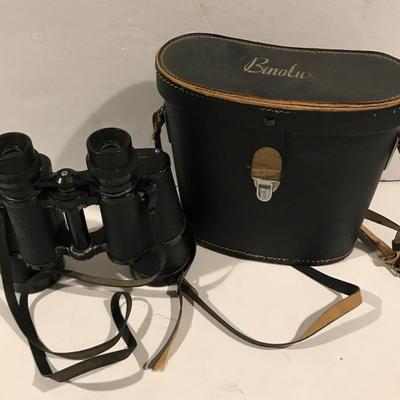 Vintage Binolux Binoculars ~ Original Case
