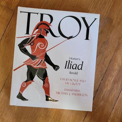 Homer's Iliad and 3 unused puzzle/word book
