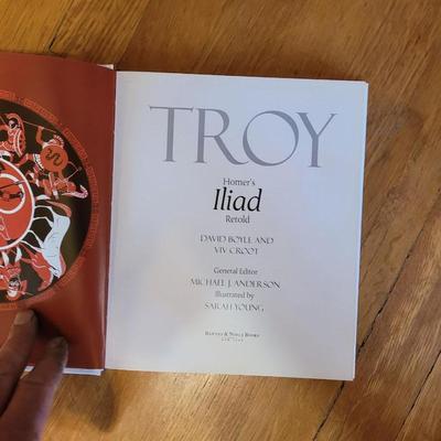 Homer's Iliad and 3 unused puzzle/word book