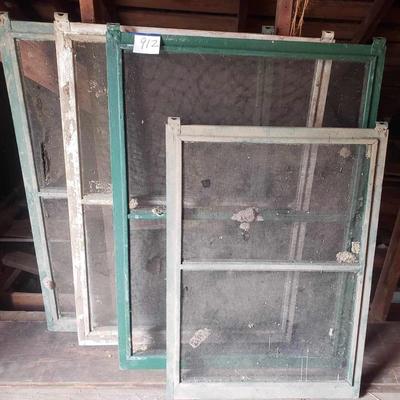 Vintage Window Screens