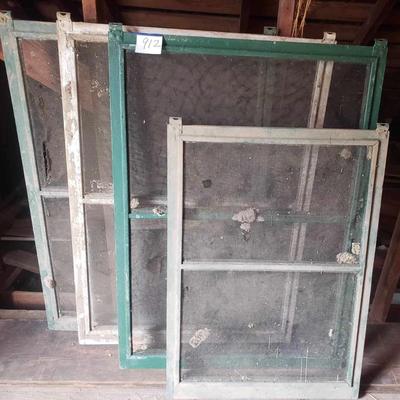 Vintage Window Screens