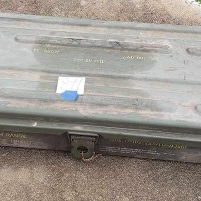 Military Metal Case