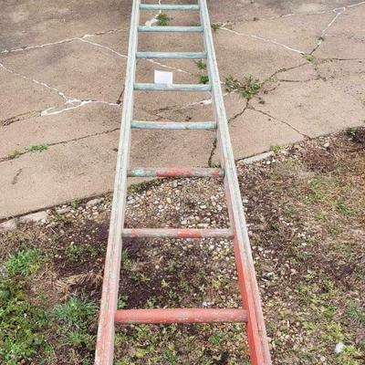 Vintage 18â€™ Ladder
