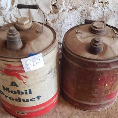 Vintage Fuel Cans