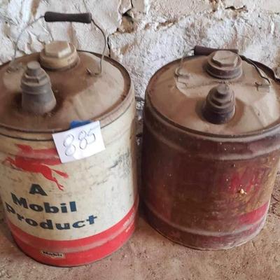 Vintage Fuel Cans